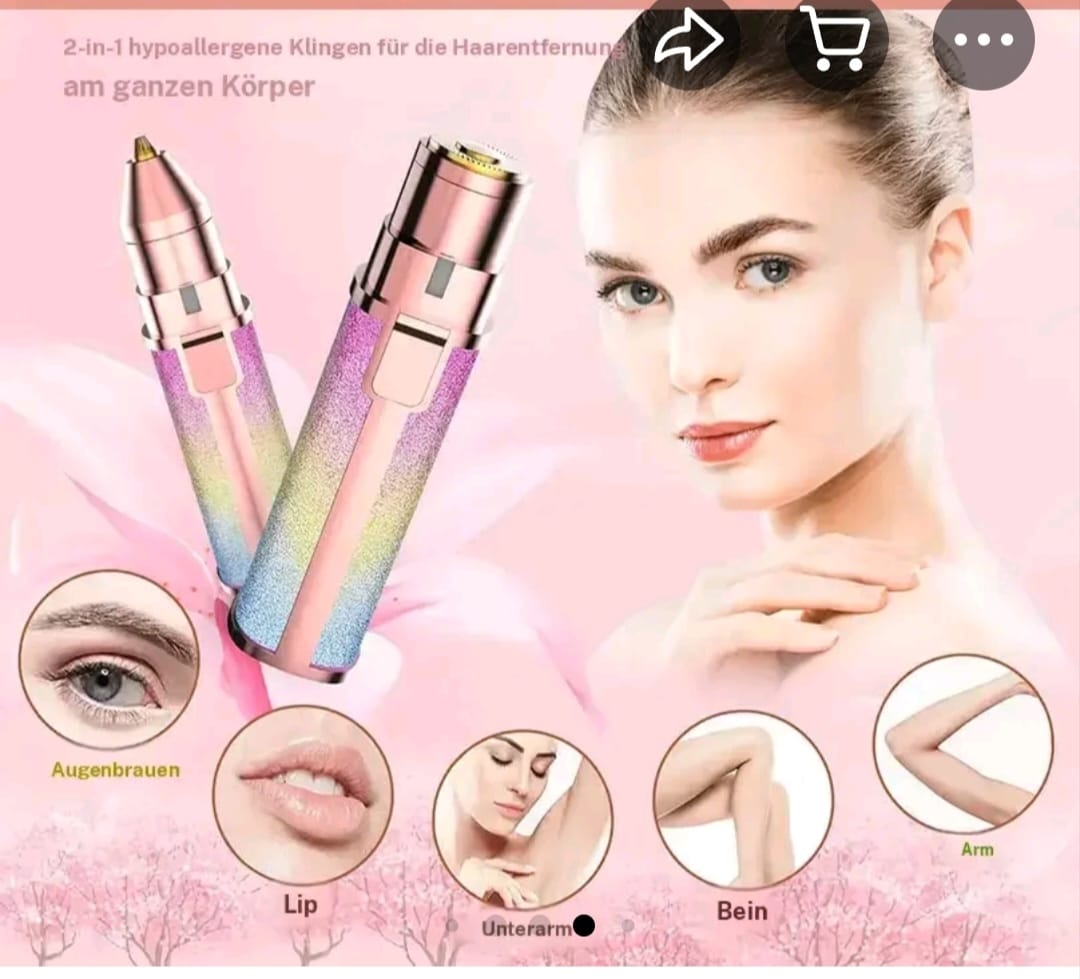 Depilador 2 En 1 Cejas Y Facial RMV2E1